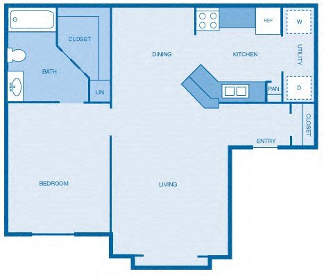 A floor plan